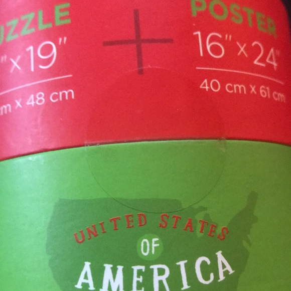 🐊 $35 NEW & SEALED Kids CROCODILE CREEK Poster+Puzzle USA 200 pieces Floor Game - Picture 7 of 8